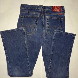 Lucky Brand Dungaree Jeans, size 26